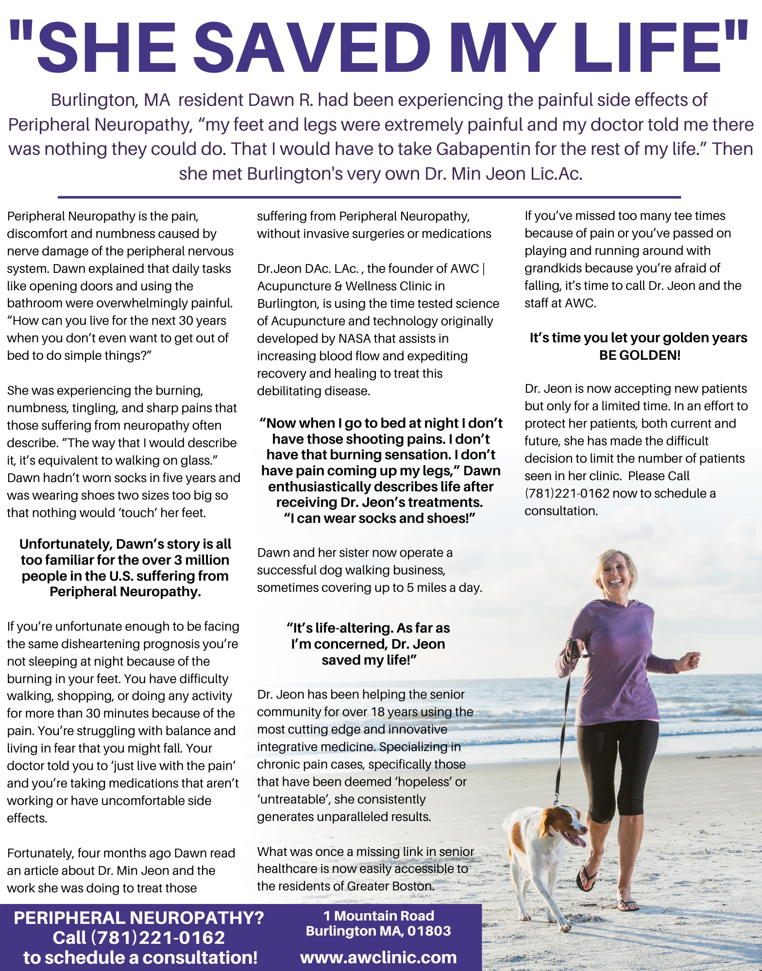 Recent Testimonial from our Patient Dawn R.