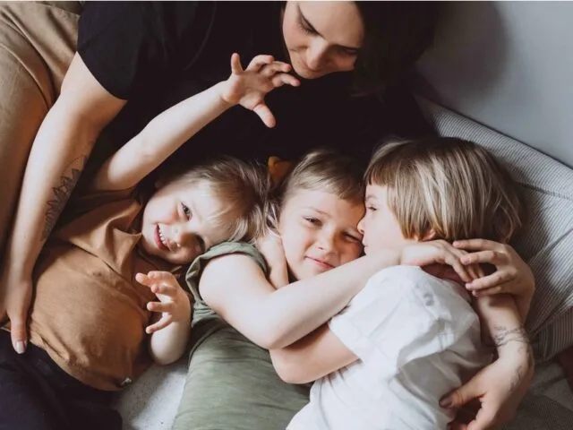 I have three kids under ten and I could not let any of them hug me. A shirt against my skin felt like fire that never went out.